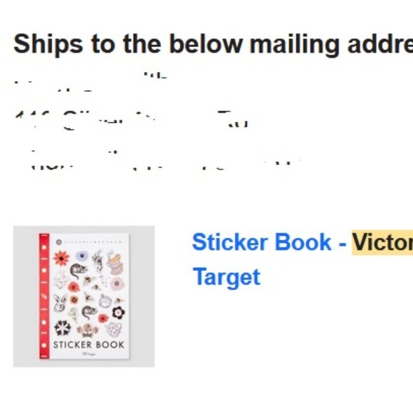 NWT Set of Two Victoria Beckham for Target Sticker Books - Picture 9 of 9